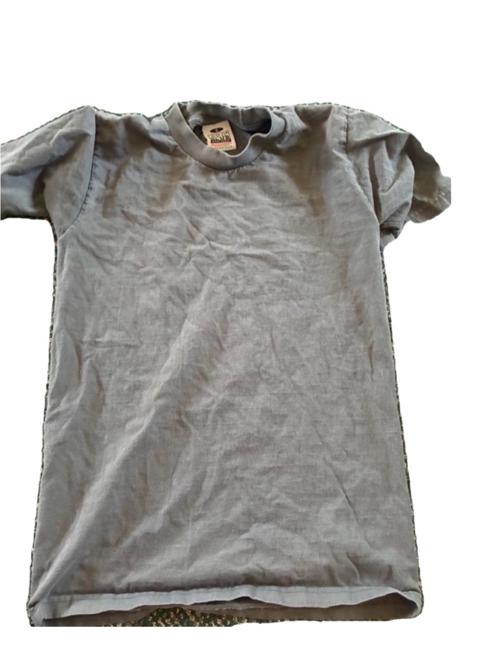 Kids Short Sleeve Crew Neck Tee - Gray
